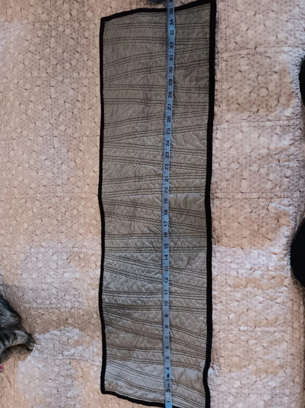 Patchwork Table Runner 34"×11" - Picture 2 of 7